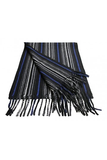 MADE IN SCOTLAND - Echarpe - Femme Black/Grey/Silver/Blue Taille unique