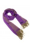 MADE IN SCOTLAND - Echarpe - Femme Purple/Camel Taille unique