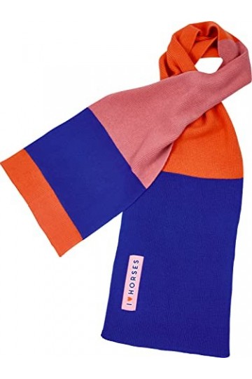 Die Spiegelburg - Écharpe College environ 30 x 180 cm , I Love HORSES 17971, multicolore, taille unique
