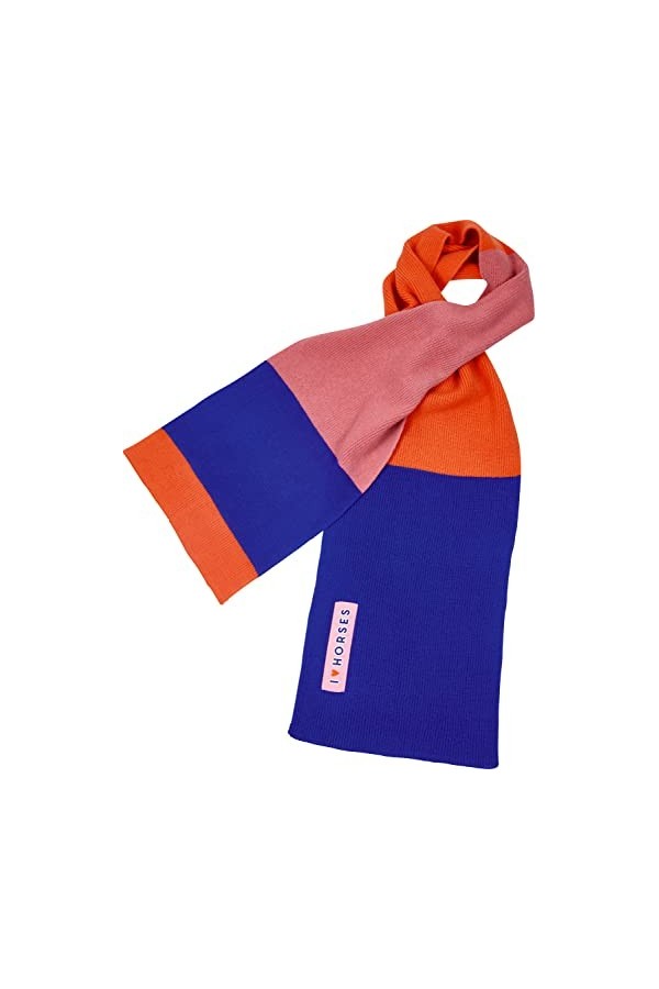 Die Spiegelburg - Écharpe College environ 30 x 180 cm , I Love HORSES 17971, multicolore, taille unique