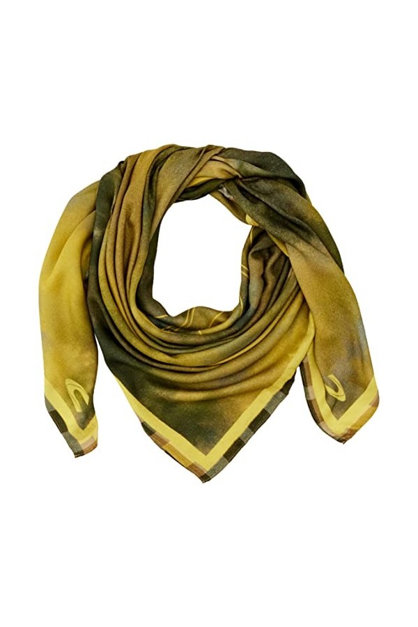 camel active 307450/8v45 écharpe Mode, Violet/Bleu, Taille Unique Femme