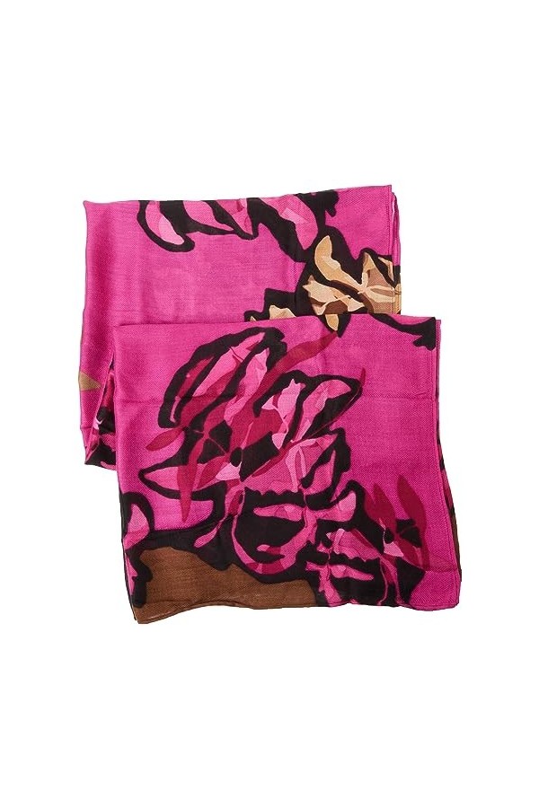 Samoon 23301 Tissu, écharpe, Autre, Motif Baies Douces, Taille Unique Femme