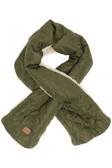 camel active 307370/2v37 Écharpe, Kaki, Taille Unique Femme