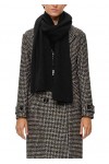 s.Oliver BLACK LABEL 10.2.20.25.276.2133713 Écharpe, Noir, Taille Unique Femme