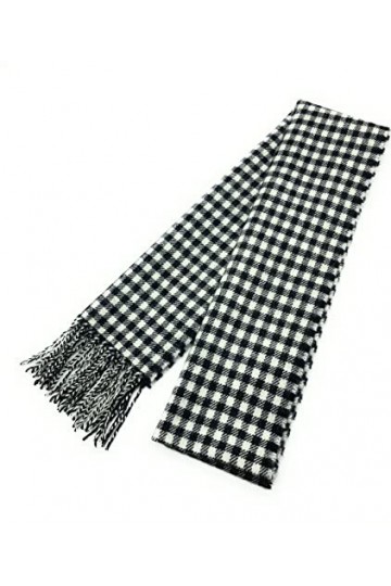 Highland Tweed Écharpe unisexe en laine dagneau pure tartan - Fabriquée en Écosse, multicolore, 210cm x 27cm.