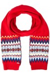 Joules Écharpe Shetland Foulard, Rouge, Taille Unique Femme