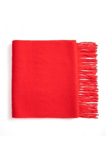 Villand Écharpe en pur cachemire à 100% avec des bordures à franges, Châle en cachemire extra doux et large pour femmes et ho