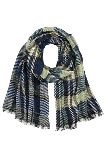 Camel Active Womenswear 3074606V46 Schal, Dusty Light Blue, One Size