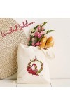 Loxato Tote Bag - Sac Tissu - Sac Fourre Tout Femme - Sac En Toile - Sac Tote Bag - Tote Bag Coton 100% - Sac Jute Extra Larg