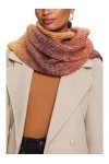 ESPRIT 093ea1q303 Écharpe dhiver, Caramel, Taille Unique Femme