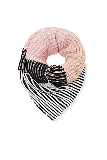 ESPRIT 112ea1q305 Écharpe Tendance, 401/Navy 2, Taille Unique Femme