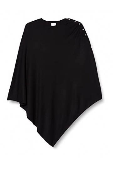 MAMA.LICIOUS Écharpe en Tricot Mlpenny VA, Noir, Taille Unique Femme