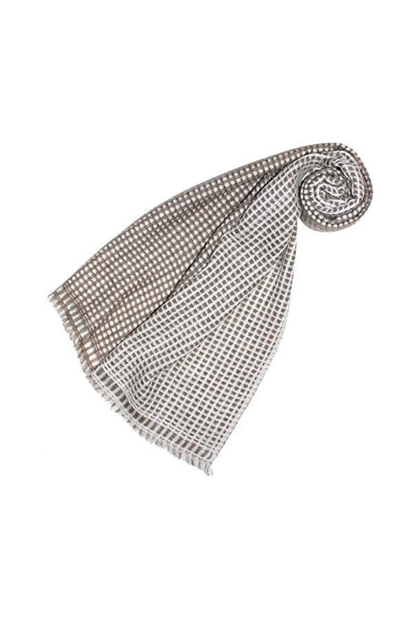 LORENZO CANA Echarpe de 100% Cachemire pour la femme – écharpe en nuances naturelles, 30 x 180 cm - moelleux et noble – une s