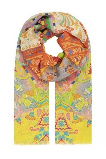 ApartFashion Écharpe, Jaune, Taille Unique Femme
