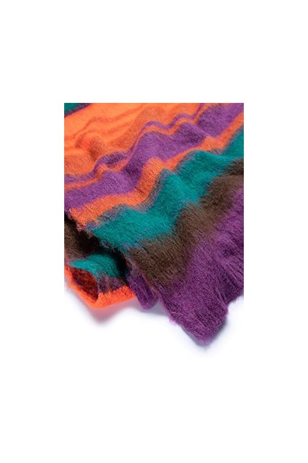 Timezone Multistripe Scarf Echarpe, Rayures Multicolores, Taille Unique Mixte