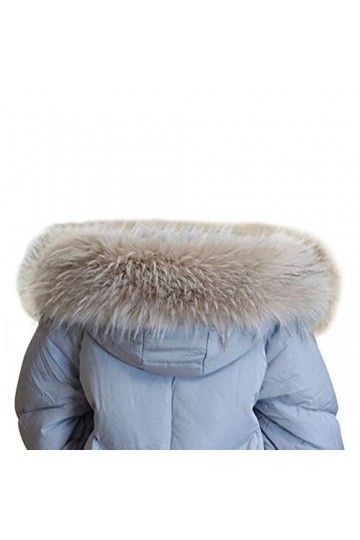 Amorar Femmes Écharpe Col en Fausse Fourrure Écharpe en Fausse Fourrure Etoles Châle pour Hiver Manteau Col ou Capuche Bords 