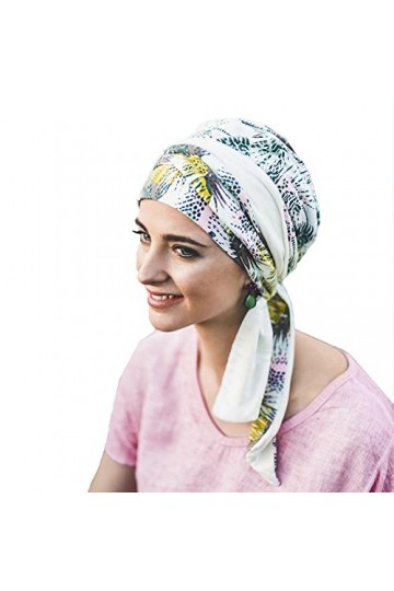 CAREBELL Écharpe Lucia Palms Headwear - Motif palmiers dété