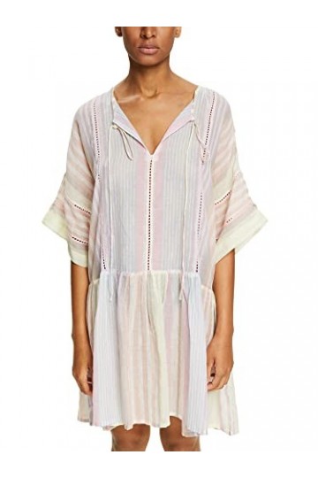 Esprit 052EA1Q311 Écharpe Tendance, 110/OFF White, M Femme