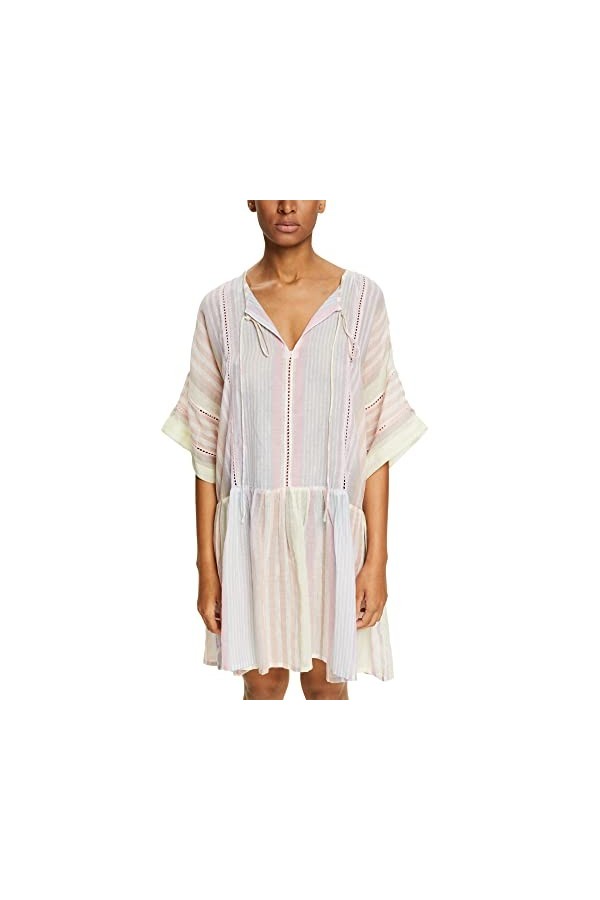 Esprit 052EA1Q311 Écharpe Tendance, 110/OFF White, M Femme