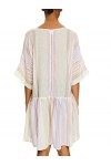 Esprit 052EA1Q311 Écharpe Tendance, 110/OFF White, M Femme