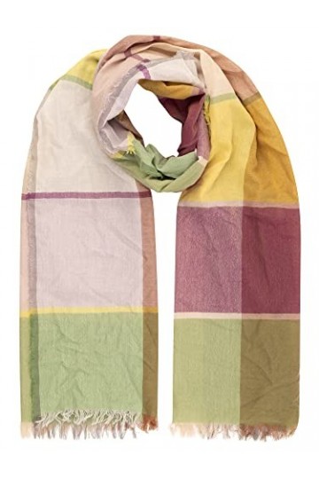 ApartFashion Écharpe Mir Carreaux, Multicolore, Taille Unique Femme