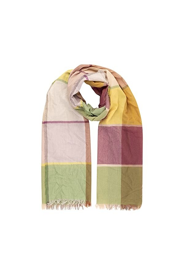 ApartFashion Écharpe Mir Carreaux, Multicolore, Taille Unique Femme
