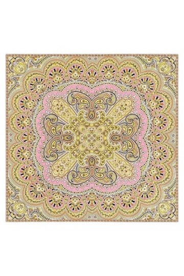 Roeckl Young Paisley 53 x 53 cm Écharpe de Mode, Noir Jewel, Taille Unique Femme