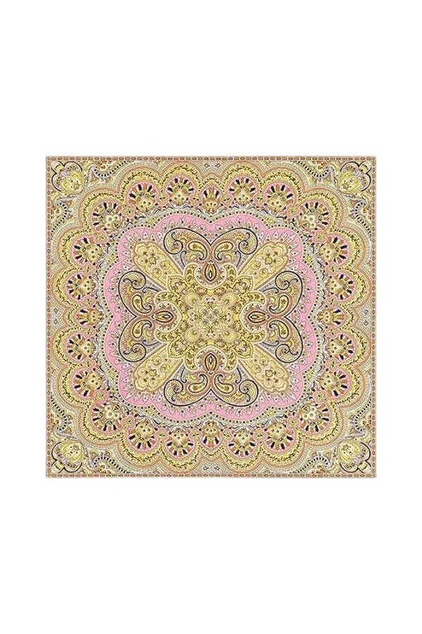 Roeckl Young Paisley 53 x 53 cm Écharpe de Mode, Noir Jewel, Taille Unique Femme