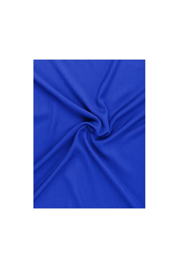 ApartFashion Écharpe Unie, Bleu, Taille Unique Femme