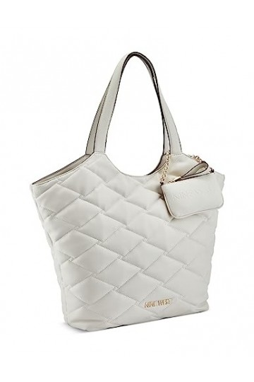 NINE WEST Regan Sac fourre-tout 3 en 1, lait, blanc lait