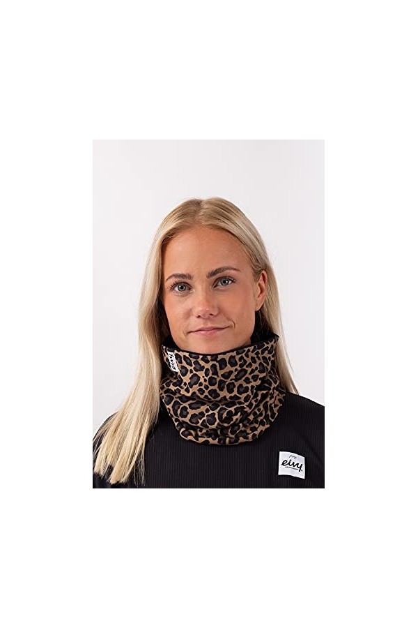 EIVY Colder Neckwarmer 5 Bandana, léopard, Taille Unique Femme