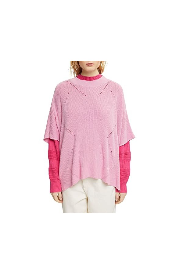 Esprit 013ea1q310 Écharpe Tendance, 670 / Rose, M Femme