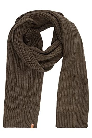 Camel Active Womenswear 307560/8v56 Écharpe Tendance, Vert Olive, Taille Unique Femme