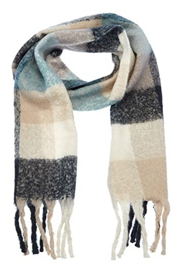 Mustang INES Check Écharpe à Carreaux, MultiCheck 12376, Taille Unique Femme