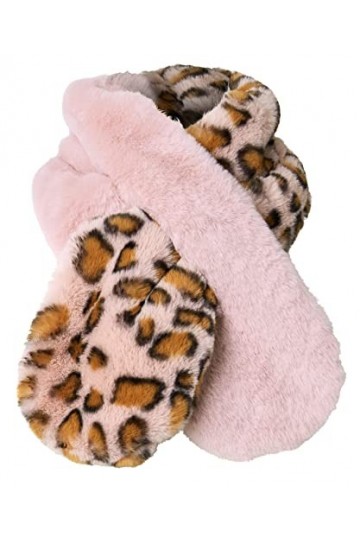 Joe Browns Écharpe Chic en Fausse Fourrure, Rose/Multicolore, Taille Unique Femme