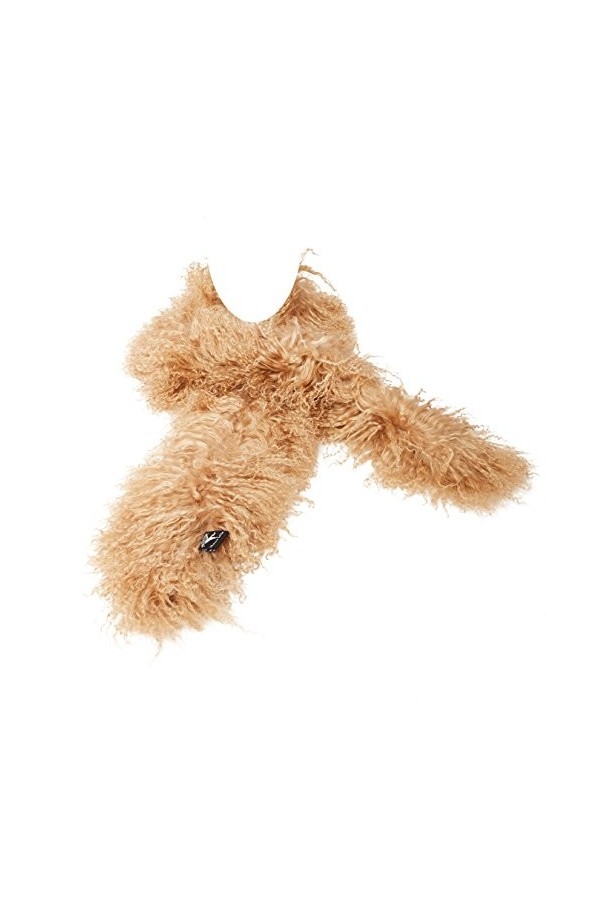 Reissner Lammfelle Tibet peau de mouton de Mongolie Femme Écharpe - grand sélecteur de couleur JAY104 couleur rouge Tops 