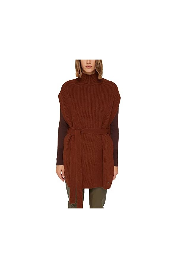 Esprit 091ea1q312 Écharpe Tendance, 220/marron rouillé, M Femme