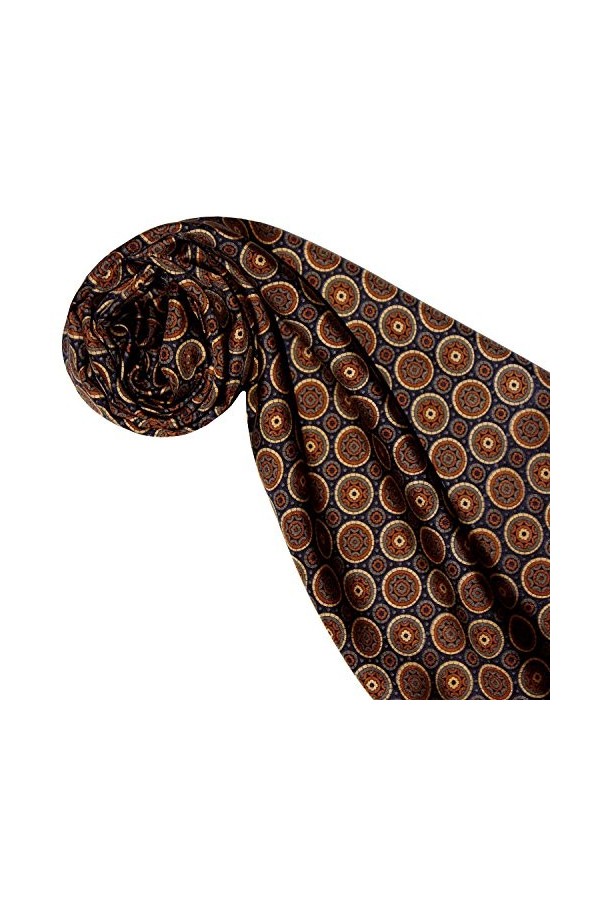 LORENZO CANA - Echarpe - À Pois - Femme marron