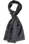 LORENZO CANA - Echarpe - À Pois - Femme noir noir