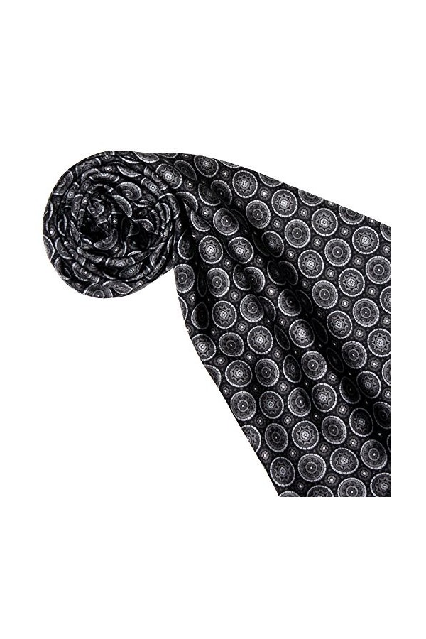 LORENZO CANA - Echarpe - À Pois - Femme noir noir