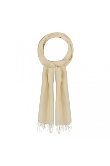 LES Poulettes - Echarpe 100% Voile de Coton - Beige