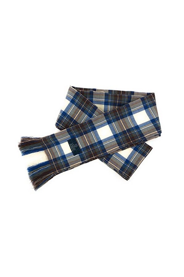 BRAW CLANS TARTANS Écharpe écossaise douce pour femme - Écharpe authentique à franges - 100 % laine - En tissu tartan écossai