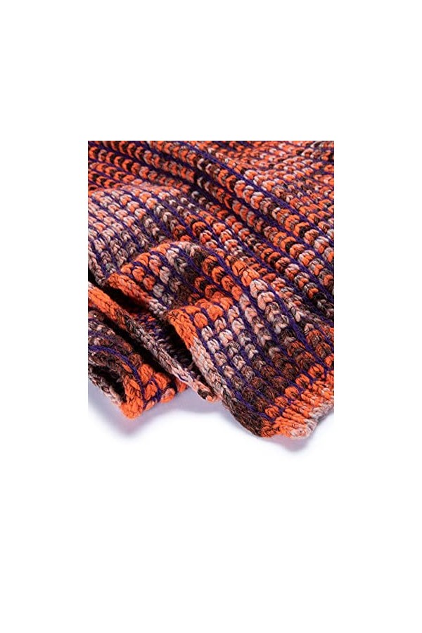 Timezone Hank Dye Scarf Echarpe, Violet/Orange/Multicolore, Taille Unique Mixte