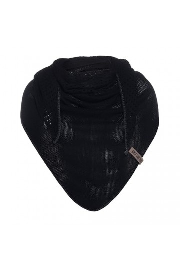 Knit Factory - April Châle - Noir - 190x85 cm