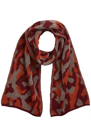 APART Fashion Knitted Scarf Écharpe pour Temps Froid, Bordeaux, 0 Femme