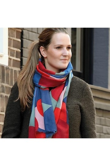 Remember Écharpe en bambou, rouge