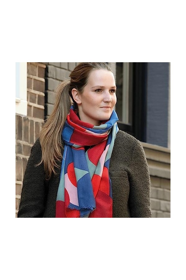 Remember Écharpe en bambou, rouge