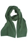 Foster-Natur, Écharpe pour homme/femme, 100 % laine - Vert - Taille Unique
