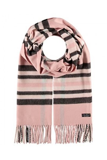 FRAAS Écharpe Cashmink 56 x 200 cm - Plus douce que le cachemire - Made in Germany - Écharpe à carreaux pour femmes et hommes