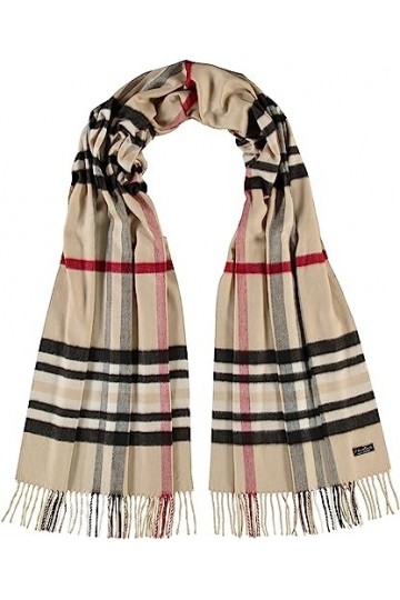 FRAAS Écharpe Cashmink 56 x 200 cm - Plus douce que le cachemire - Made in Germany - Écharpe à carreaux pour femmes et hommes